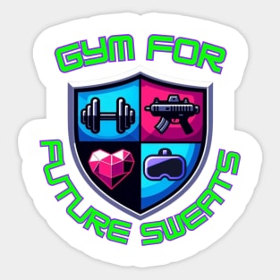 Gym For Future Sweats Logo Sticker